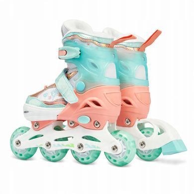 Ролики с светящимися колесами Raven Isla Orange/Mint цвет Оранжевый 7